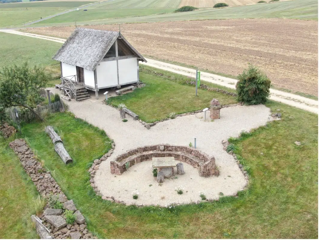 Nachbau eines römischen Speichergebäudes